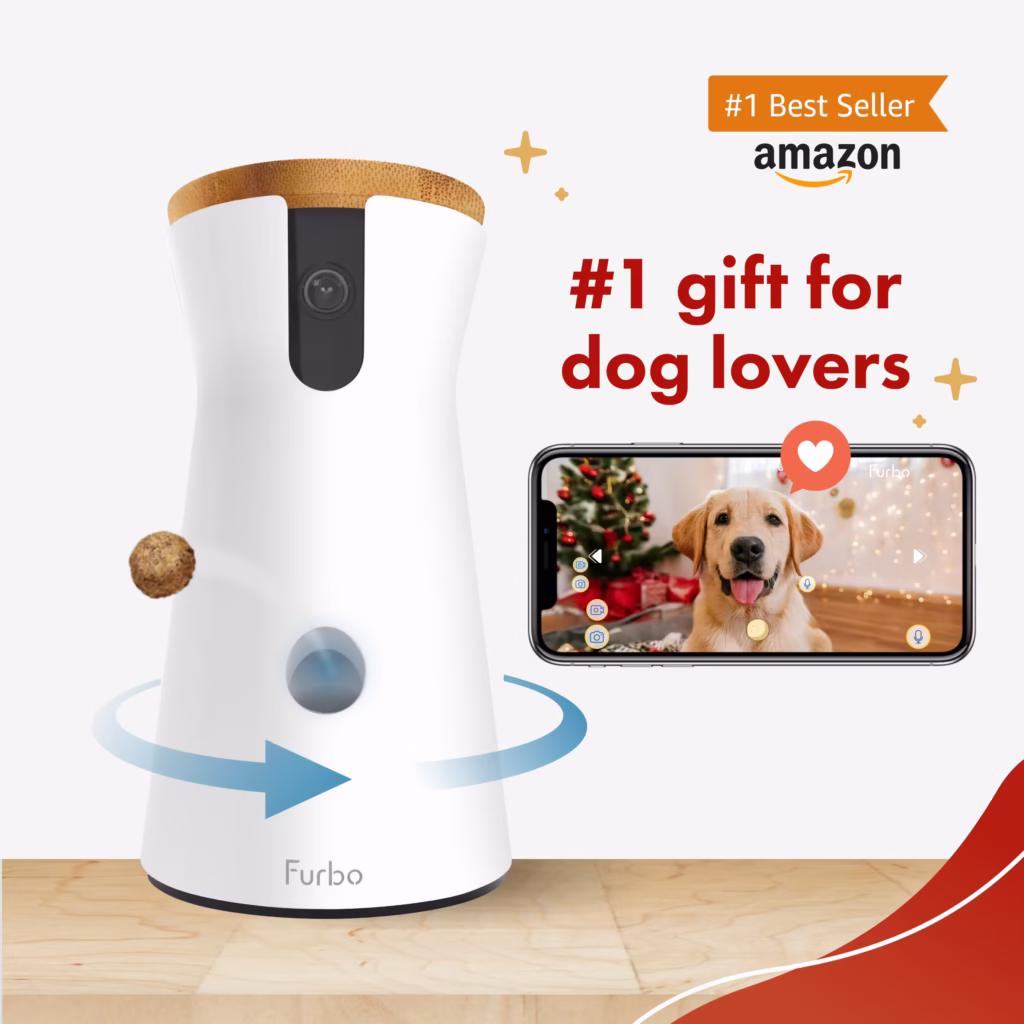 Furbo 360° Dog Camera with Treat Dispenser